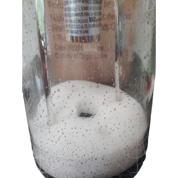 Desmond 7" Polished Nickel Semi Flush Mount Light, Smoke Seeded Glass Shade - Picture 3 of 9